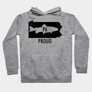 PA Proud Trout Tee Hoodie